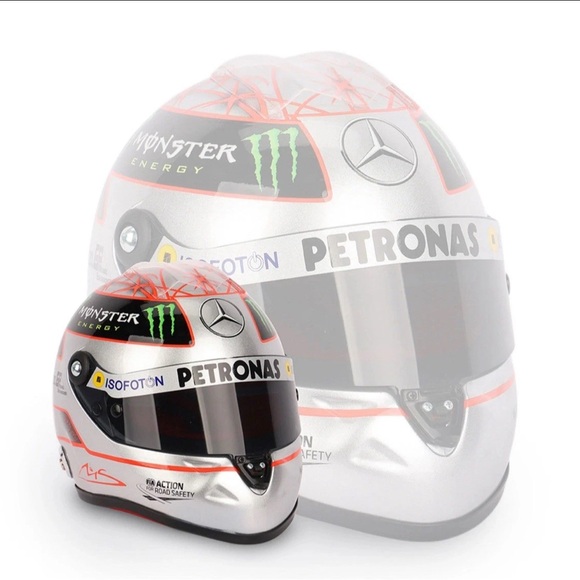 Michael Schumacher 2012 '300th Grand Prix' 1:2 Scale Helmet F1 New In Box